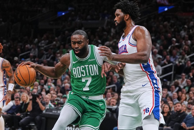 Jayson Tatum myönsi katuvansa sitä, ettei voinut jatkaa pelaamista Jaylen Brownin kanssa
